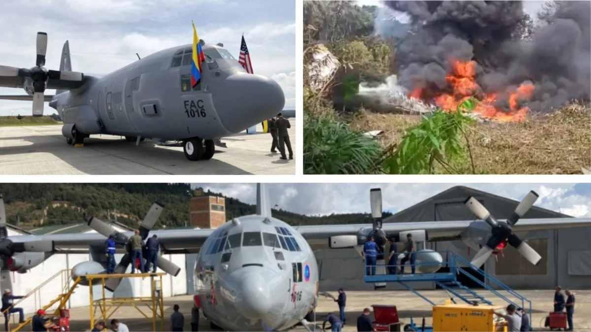 Falla humana y sobrepeso causaron el accidente del avión Hércules en Putumayo
