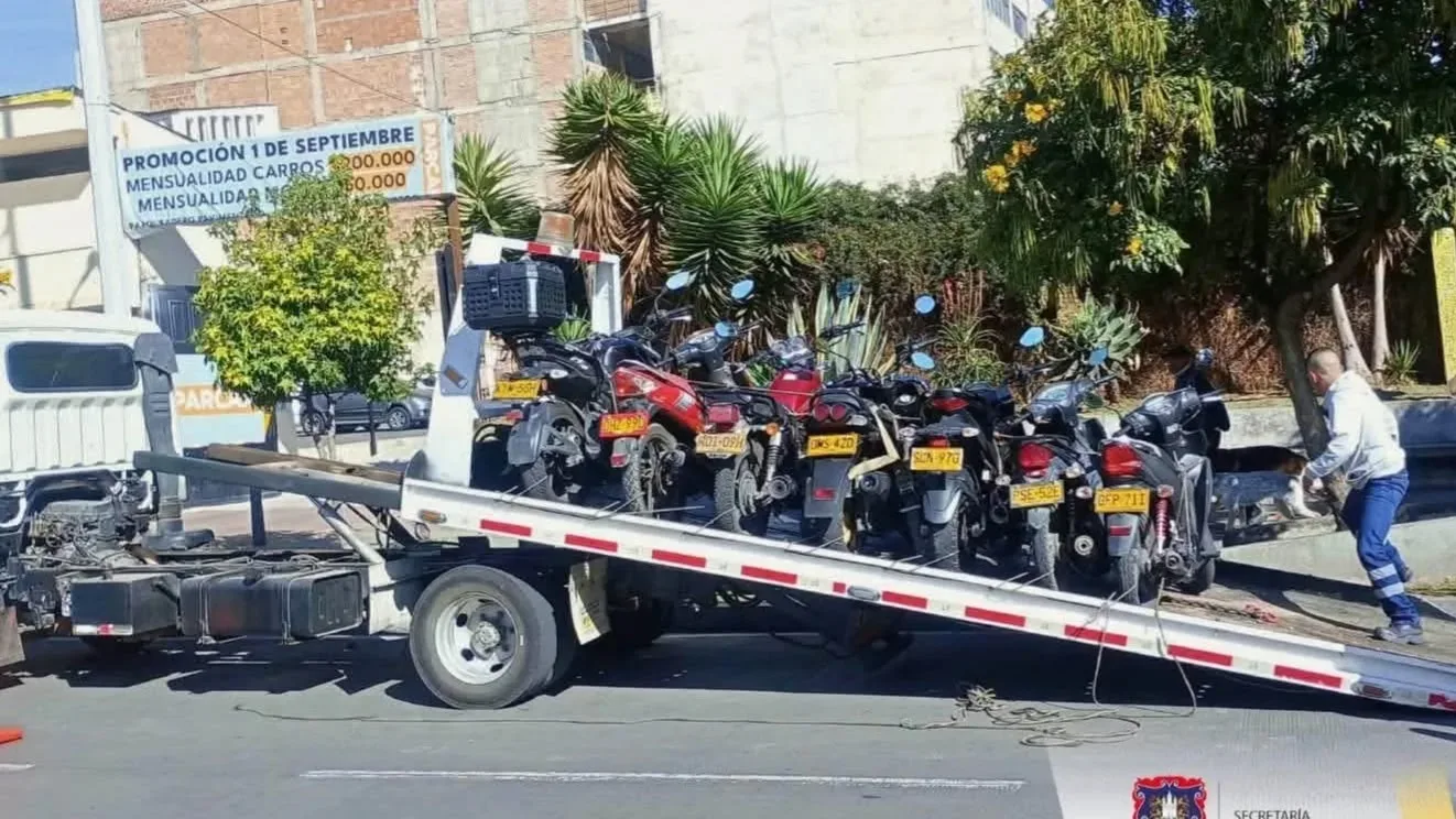 Operativo de tránsito deja 28 motocicletas inmovilizadas en Pasto