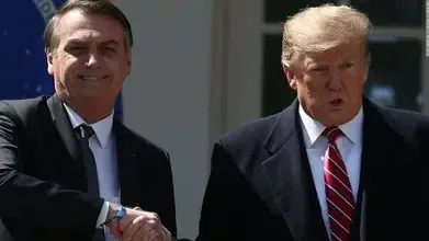 Trump responde a la autoproclamación de Flávio Bolsonaro como presidente de Brasil