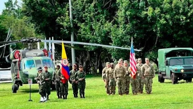 300 militares estadounidenses llegan a Colombia a luchar contra el narcotráfico