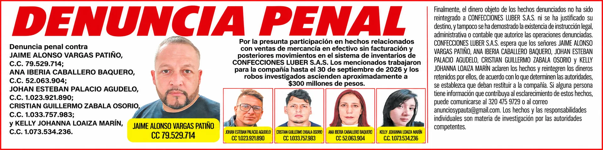 Denuncia penal