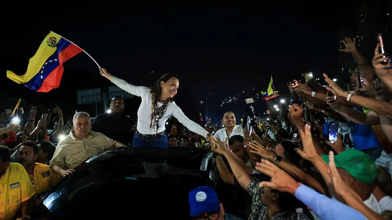 María Corina Machado regresa a Venezuela tras 10 meses