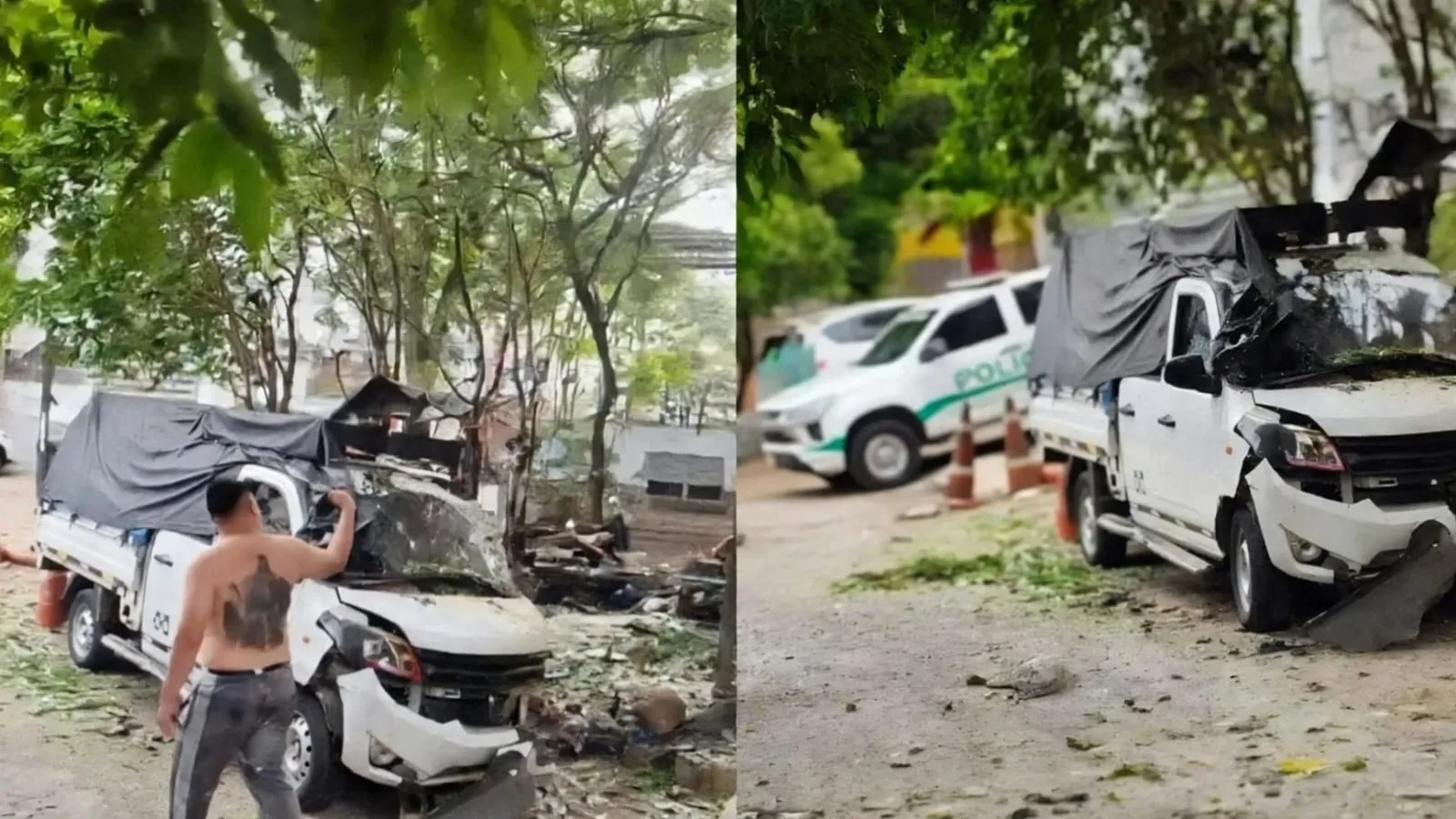 Cuatro policías heridos deja ataque con explosivos en Cúcuta